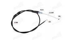 Throttle cable L1160 L980 of motorcycle, quad bike fits NXT300 adjustable