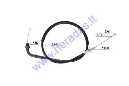 THROTTLE CABLE FOR MOTOCYCLE L74 L60 HONDA CBR 600 2001-2005