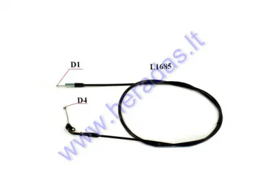 Throttle cable for scooter 2T L1685mm 1PE40, Minarelli Horizontal