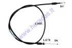 Throttle cable for quad bike ATV BASHAN 200cc L117cm