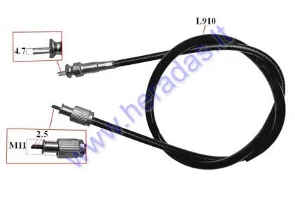 Trosas spidometro L91cm