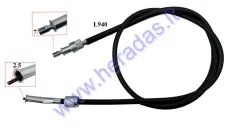 Speedometer cable L94cm GB STREET, BENZER YANKEE, ASTON BARTON, VOLCANO, ROUTER WS50