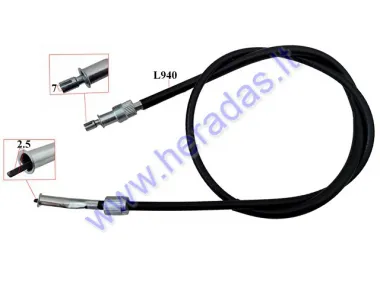 Speedometer cable L94cm GB STREET, BENZER YANKEE, ASTON BARTON, VOLCANO, ROUTER WS50