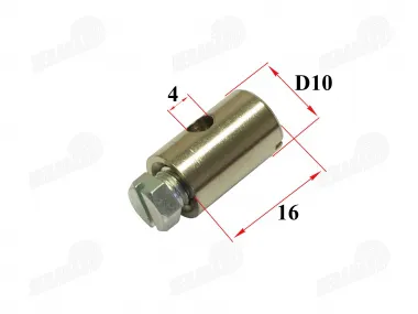 Cable clamps 4mm