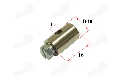 Cable clamps 4mm