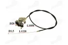 Universal accelerator cable fits engine GX160 GX200