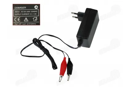 Universal lead-acid battery charger 1A 12V