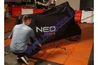 Cover for motorcycle black NEO TOOLS 220x105x130cm protective cover, waterproof, breathable material