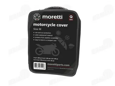 Cover for motorcycle Moretti M UV resistant 229x99x125cm