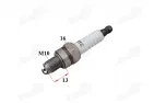 SPARK PLUG FOR MOTORCYCLE, MOTORIZED BICYCLE 4T A5TC