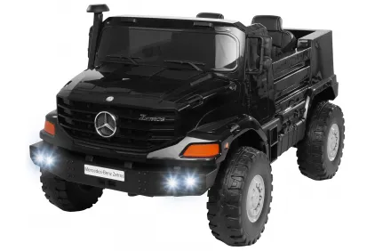 Children's two-seater electric car Mercedes Benz Zetros, black