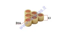 Variator roller set 6pc 16x13 13,5g