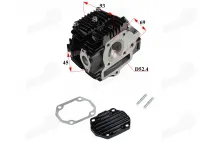 Cylinder head for 107cc 110cc 125cc  ATV quad bike D52.4 Full analogue ATV110081. Suitable for tuning 1P39FMA engine. BLACK