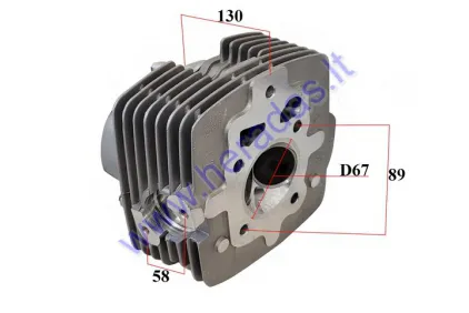 VARIKLIO GALVUTĖ ATV KETURRAČIO, motociklo 250cc D67 ATV 250, ATV Bashan BS250S-11B 250, ATV Bashan BS250S-24 250, ATV Bashan BS250S-33 250, ATV Bashan BS2