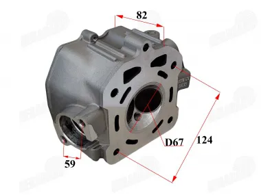 Cylinder head for ATV quad bike, motorcycle 250cc d67 ZS250