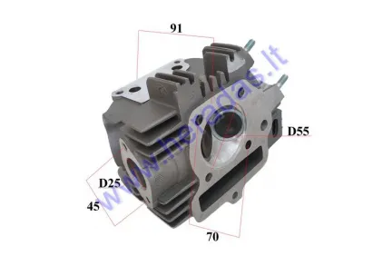 Cylinder head assembly for motorcycle  150cc LIF150 D55