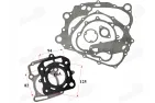 Variklio tarpinių komplektas ATV200cc D64 94x82mm įstrižai 125mm vandeniu aušinamam Kinroad Bashan Shineray Romet Loncin