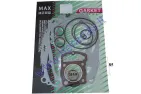 Engine gasket set for air -cooled quad bike, motorcycle 156FMI CB125 Romet, Zetka, Junak, Barton