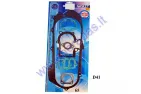 ENGINE GASKET SET FOR SUZUKI AY50 AC KATANA, Morini 50cc Aprilia Habana, Italjet, D41 100680830