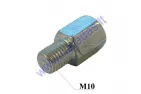 Mirror adapter, right thread transition from 10mm to 8mm thread.