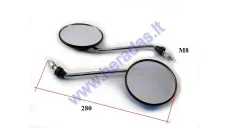 Mirror 2pc set for scooter