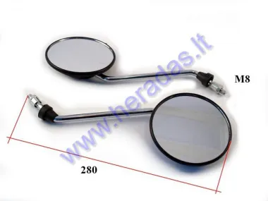 Mirror 2pc set for scooter