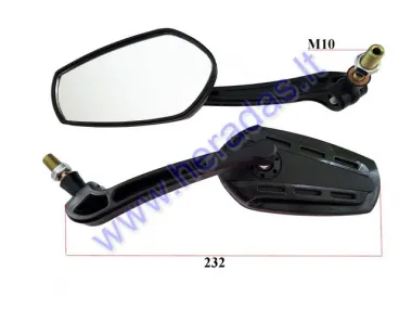 Mirrors for scooter motorcycle 2pc set  M10 M8