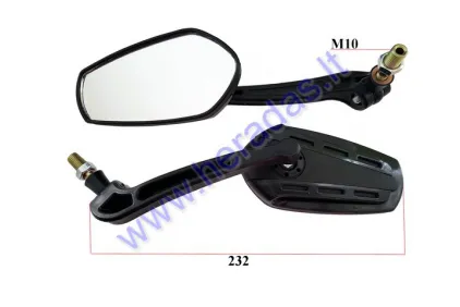 Mirrors for scooter motorcycle 2pc set  M10 M8