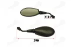 Mirrors for scooter, motorcycle 2 pcs. set M10, right-hand thread E MARK