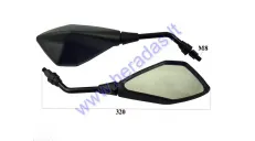 MIRRORS FOR SCOOTER MOTORCYCLE 2 PC SET M8