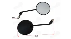 Universal mirror 2pc set for scooter, motorcycle analog CBF35298