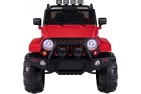 Single seater electric car Jeep Adventure, red