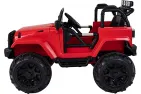 Single seater electric car Jeep Adventure, red