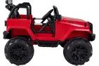 Single seater electric car Jeep Adventure, red