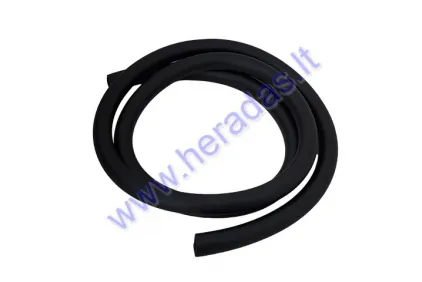 Black fuel hose for quad motorcycle inner diameter 7mm