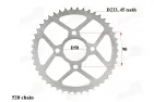 Rear sprocket 45 teeth chain type 520, D58