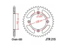 REAR SPROCKET 55 teeth 420 teeth