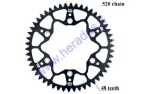 Sprocket rear aluminum KTM Husqvarna Husaberg 520 48 teeth Moto-master 7075 Racing MX