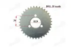 Rear sprocket of a motorcycle 35 teeth d93 3 holes T8F  Pocket Bike