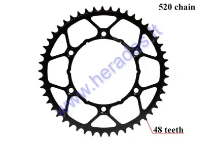 Rear sprocket STEEL Ultralight KTM Husqvarna Husaberg 520 48 teeth Moto-master