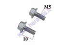 Sprocket lock screw M5x10mm set 2 pcs