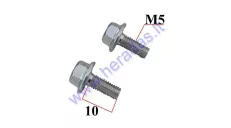 Sprocket lock screw M5x10mm set 2 pcs