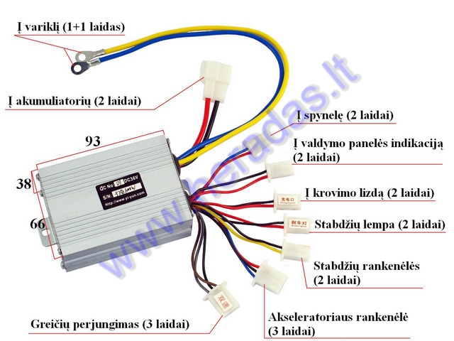 electric quad bike 36v 1000w